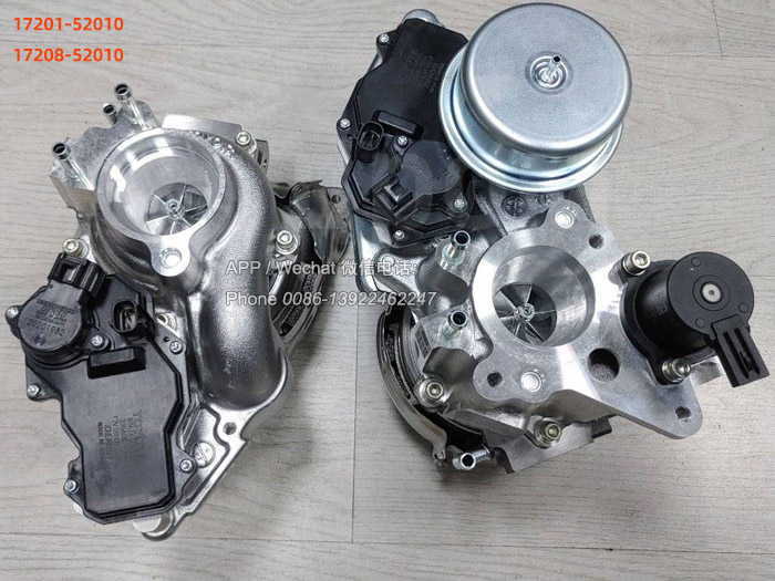 17201-52010,17208-52010,Original Toyota F33A Turbochargers